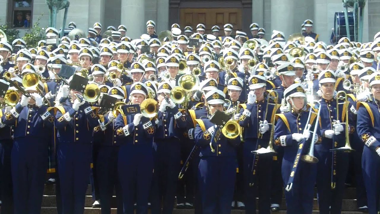 Lady Gaga Edge of Glory Notre Dame Band ND vs USF 9-3-11