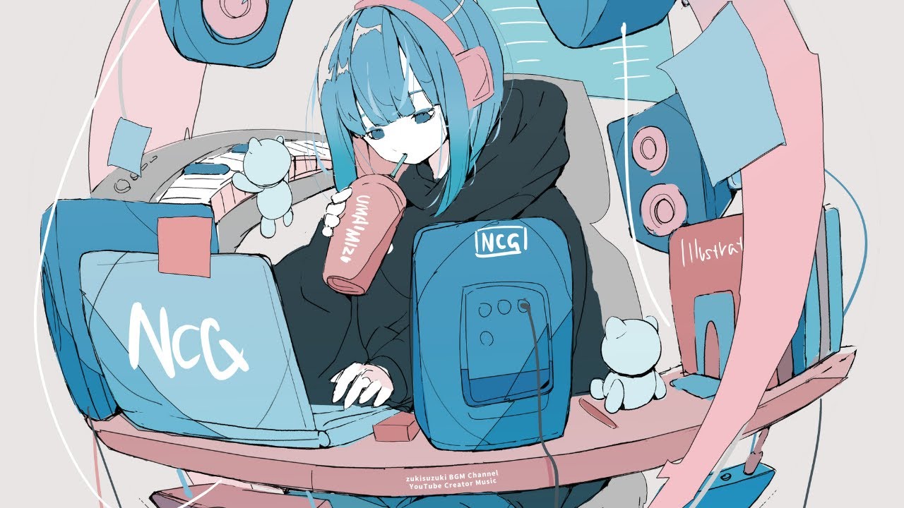 著作権フリーBGM【クセになる39曲 2時間】ライブ配信 勉強用 作業用BGM