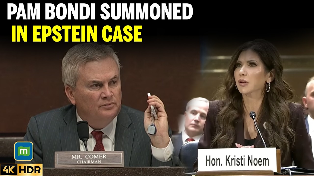 Epstein Case: House Oversight Committee votes to summon Attorney General Pam Bondi