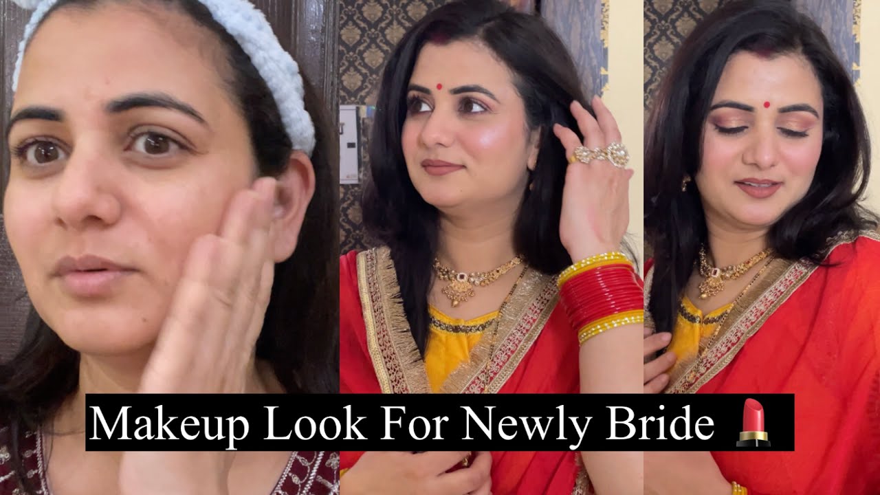 Learn Self Makeup In Minutes, Step By Step Makeup Tutorial For Beginners, Makeup For Newly Wed
