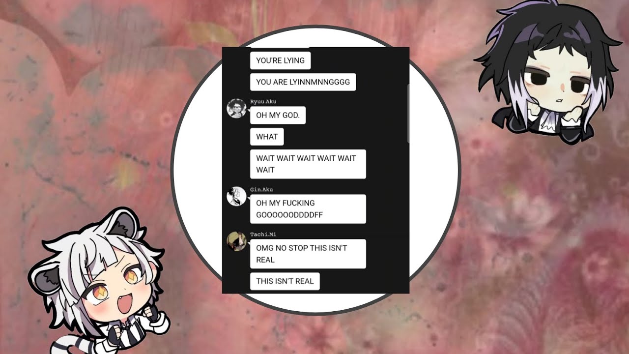 BSD tiktoks exposed || Part 4 || BUNGO STRAY DOGS TEXTS || MaynaNight_