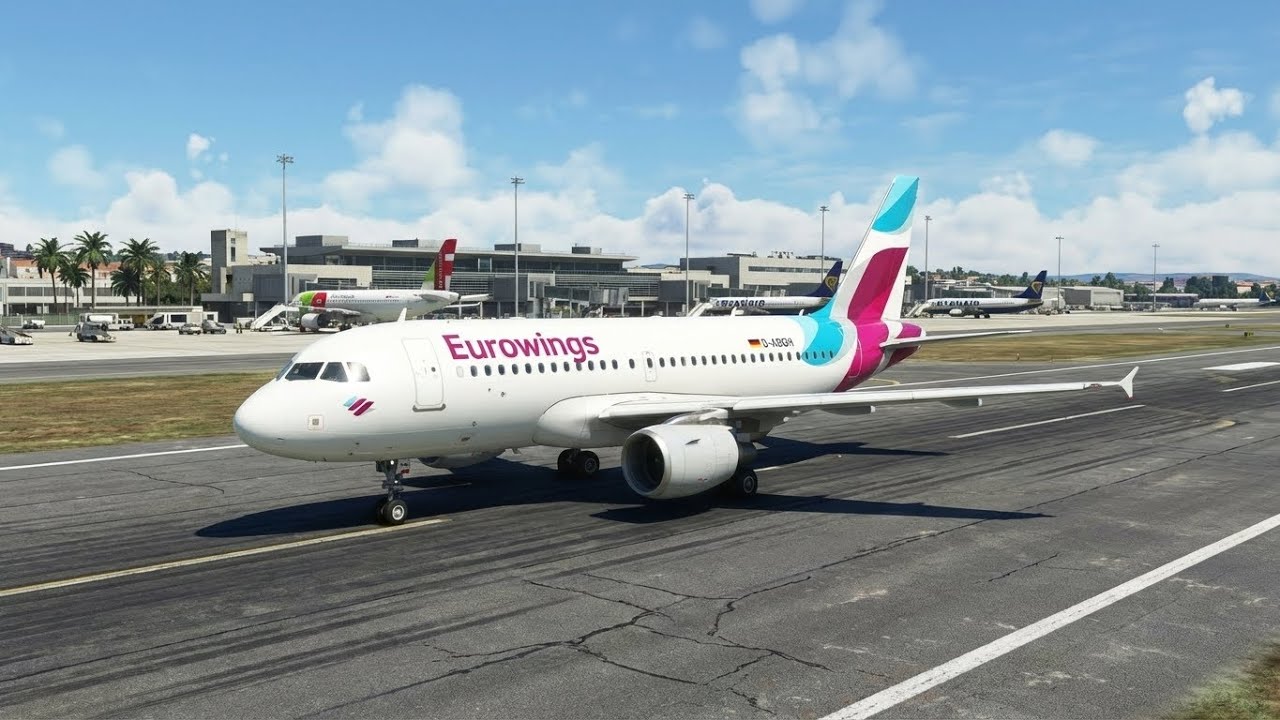 BUTTER! 🧈 The Smoothest A319 Touchdown at Francisco Sá Carneiro