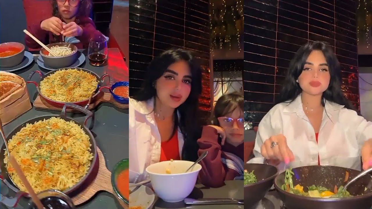 🔥😋 أميرة روتين اليل عشاء  يجنن😋🔥