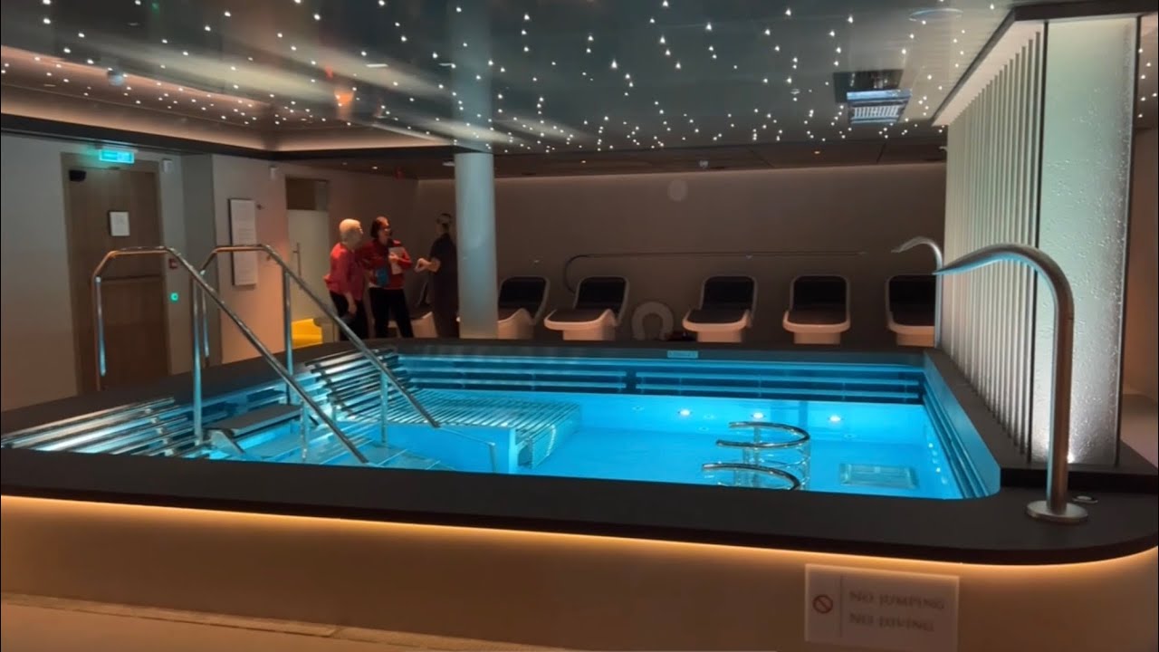 Full Review of Thermal Suite P&O Arvia Maiden Voyage in Oasis Spa