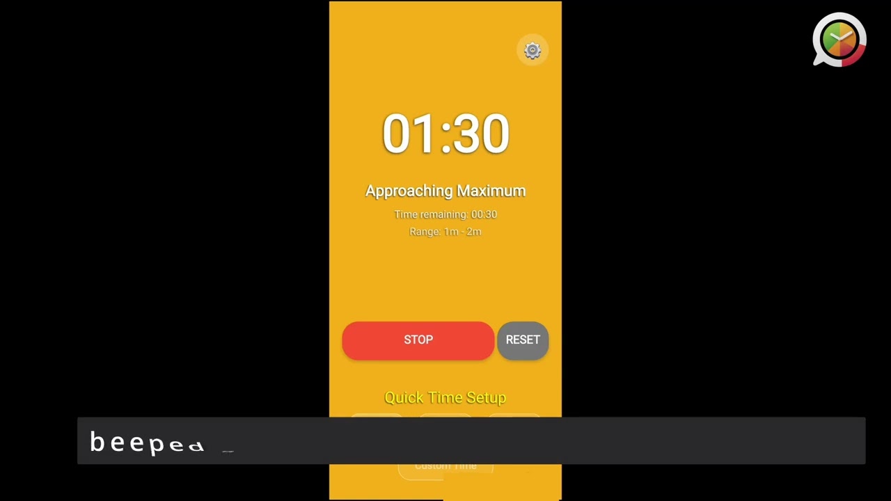 Speech Timer App Demo