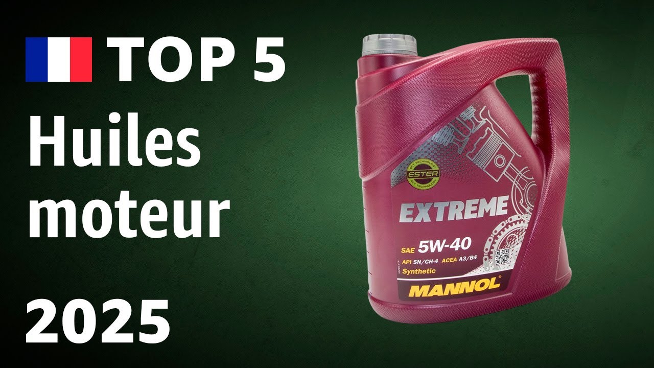 TOP—5. Meilleures huiles moteur. Test & Comparaison 2025