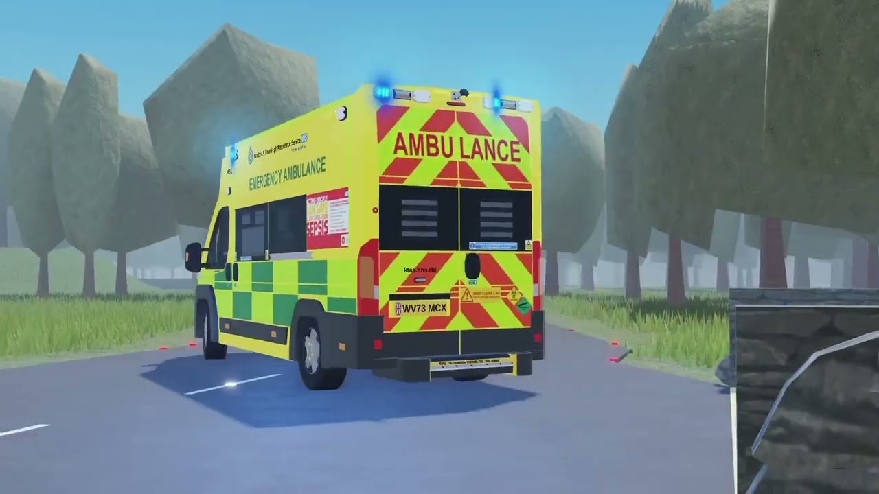 Emergency Vehicles in Kertford & Morfoll over the weekend