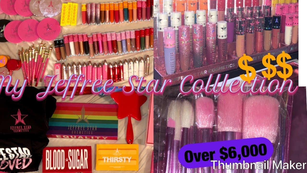 My HUGE Jeffree Star Collection (OVER $6,000!!) 2019