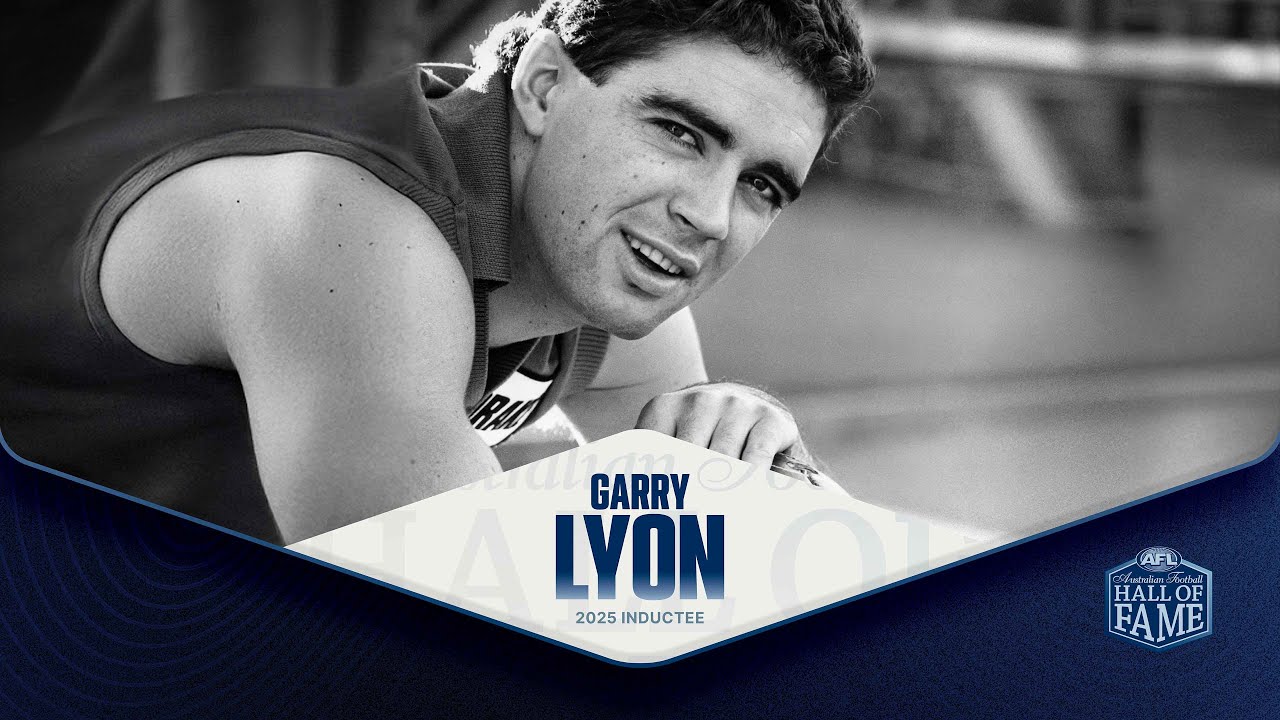 Garry Lyon: 2025 Australian Football Hall of Fame Inductee