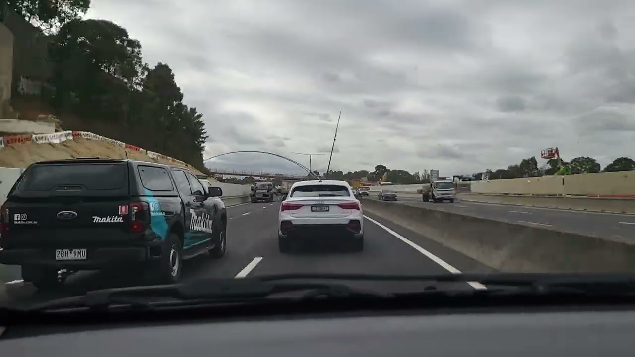 Heidelberg to Springvale Driving Hyperlapse