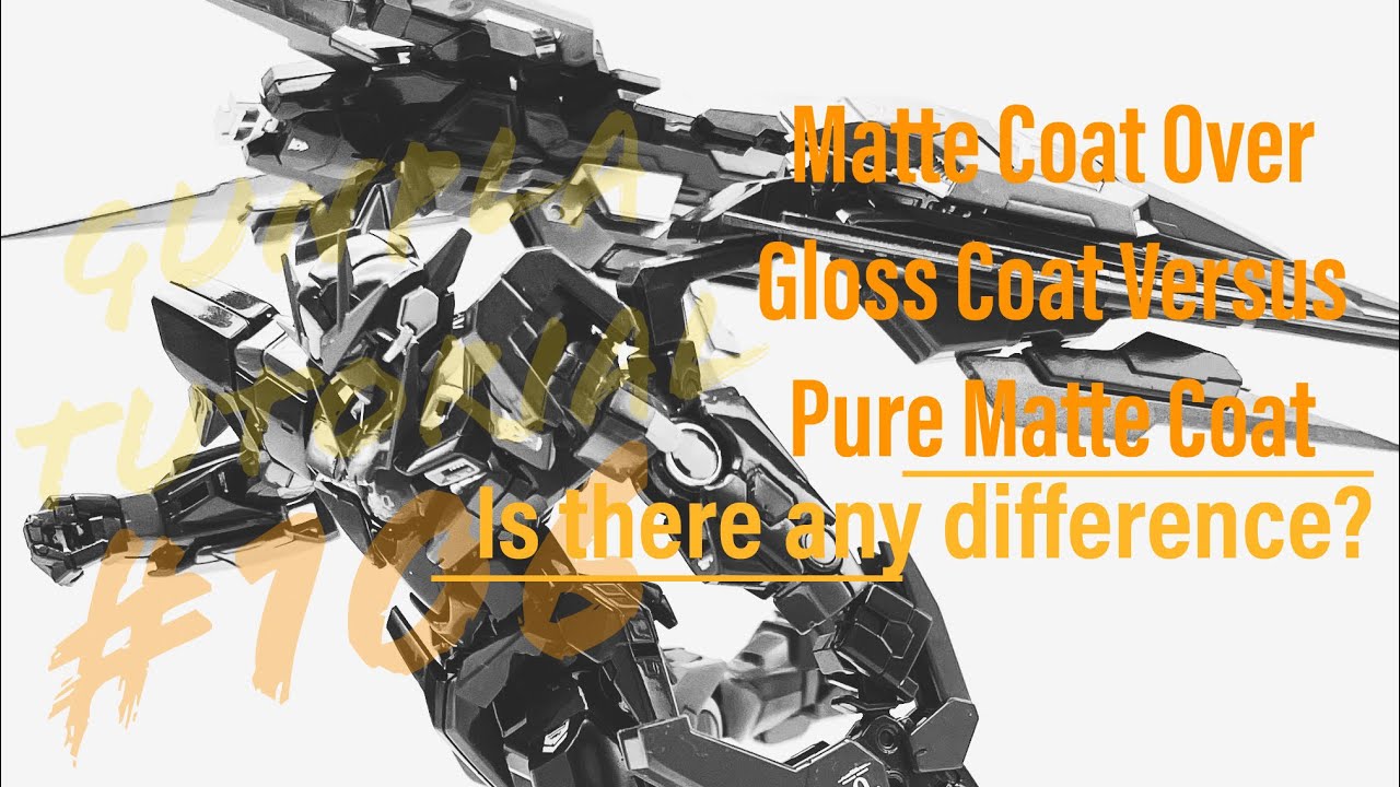 MATTE COAT OVER GLOSS COAT VERSUS PURE MATTE COAT! IS THERE ANY DIFFERENCE?