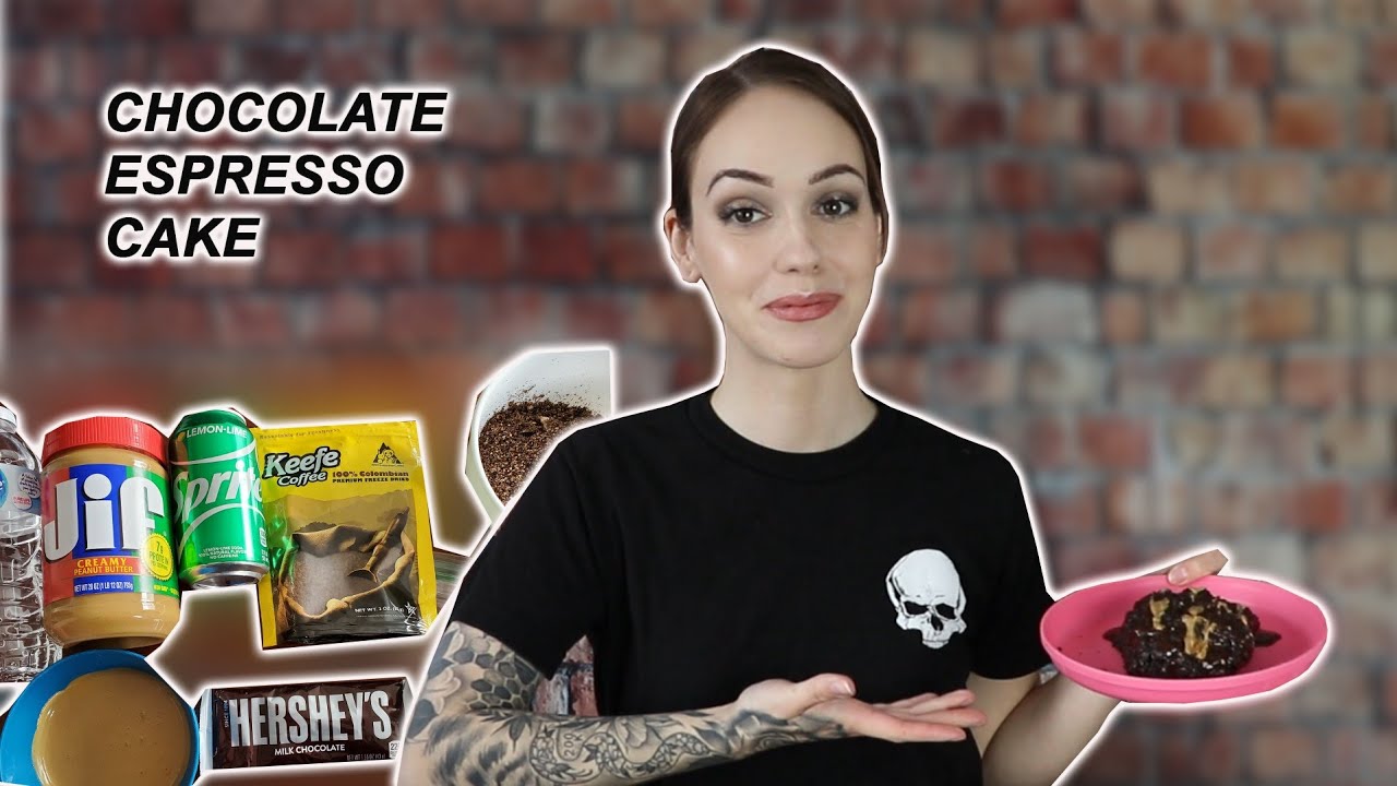 HOW TO MAKE A PR1SON ESPRESSO BROWNIE