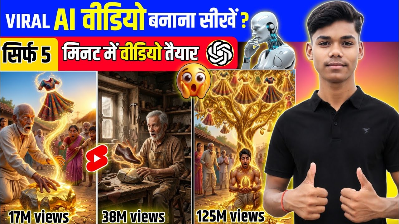 Magical AI Story in Hindi | AI Se Story Video Kaise Banaye | Viral AI Story Full Video