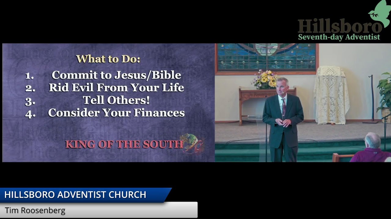 Sermon:  The Time of the End Conflict    Guest Speaker: Tim Rosenberg