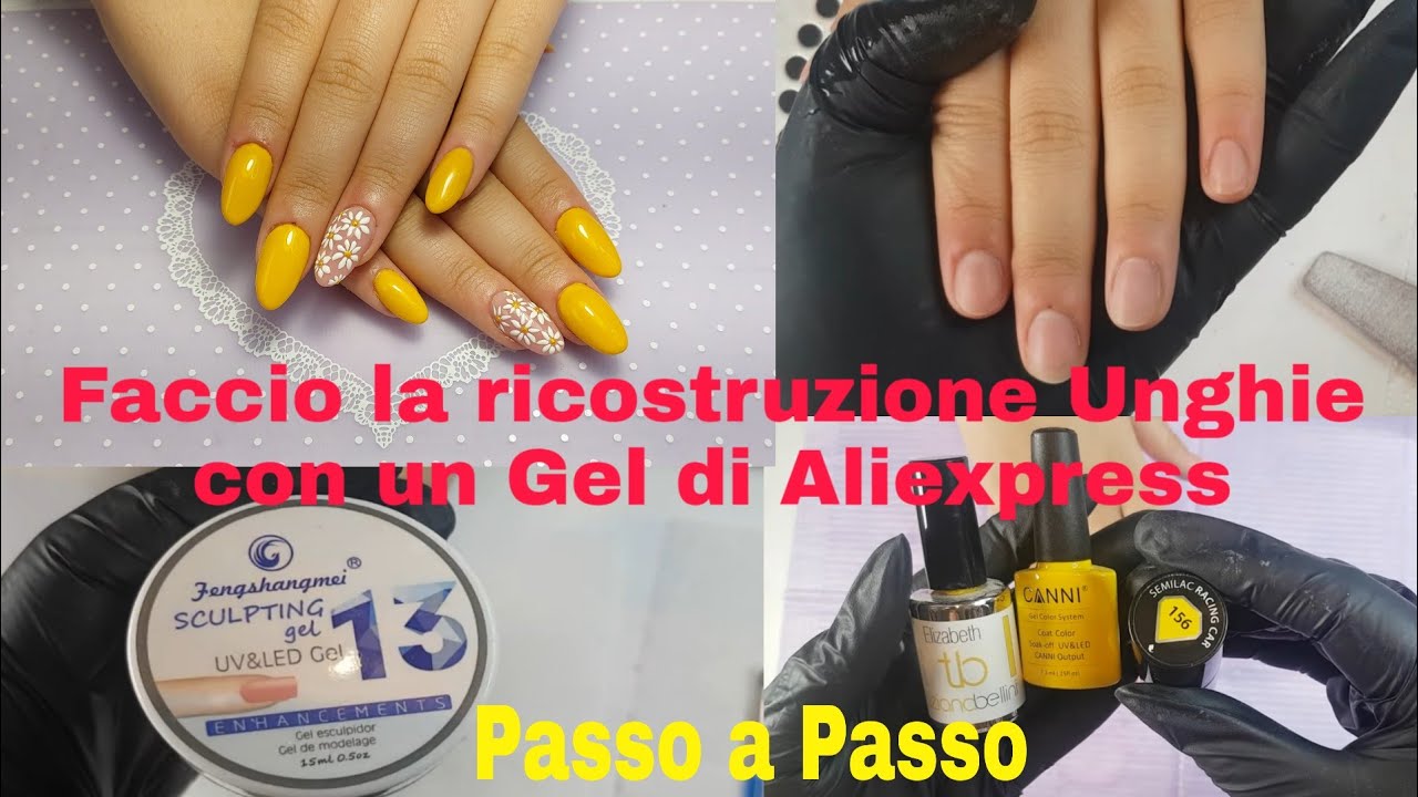 🔥RICOSTRUISCO LE UNGHIE CON UN GEL DI ALIEXPRESS🤔