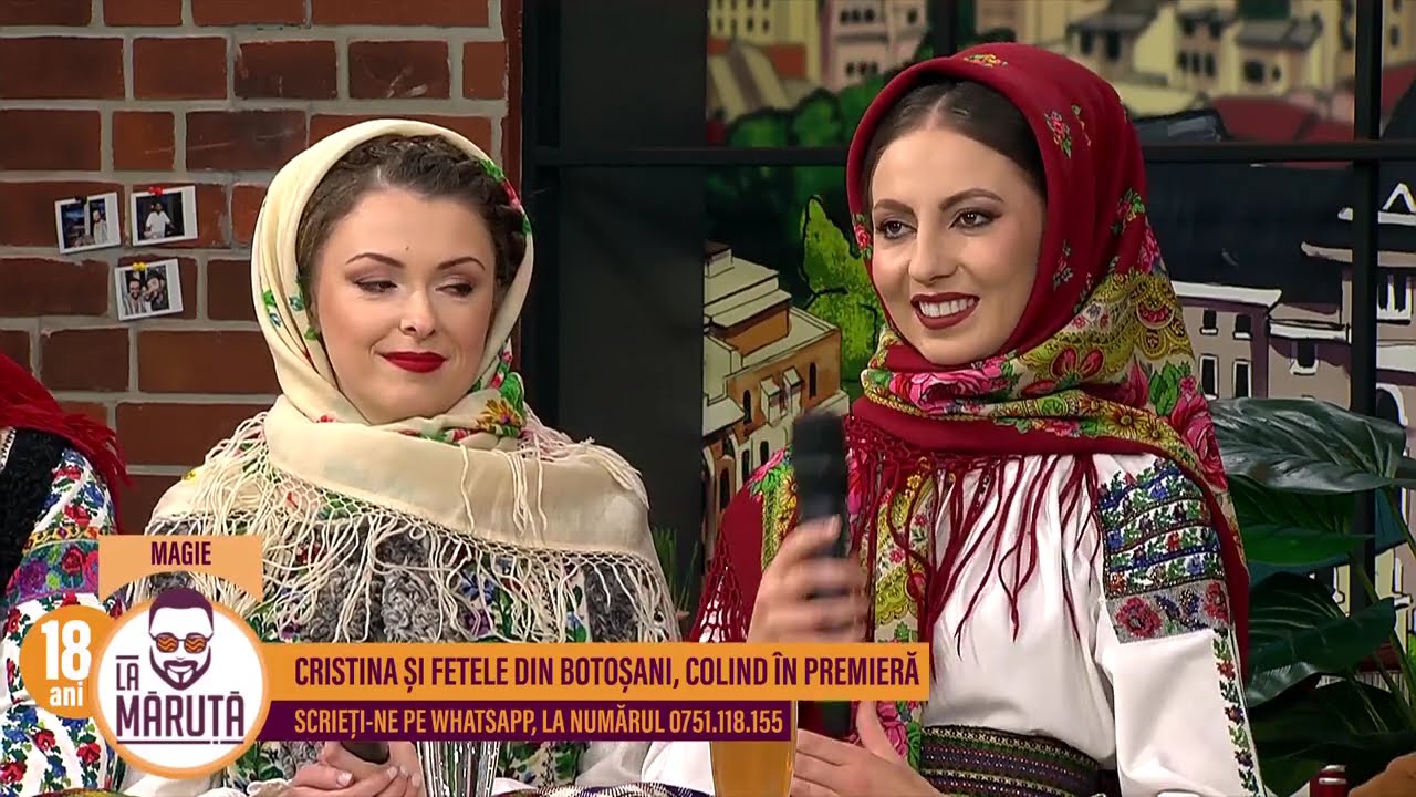 Cristina și fetele din Botoșani, colind în premieră