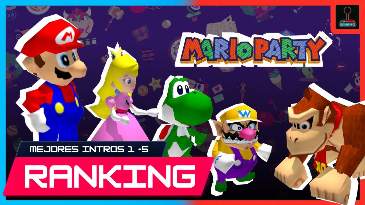 RANKING DEFINITIVO: Las intros de Mario Party 1–5… ¡La 1 creo que no TE SORPRENDERÁ #nintendo