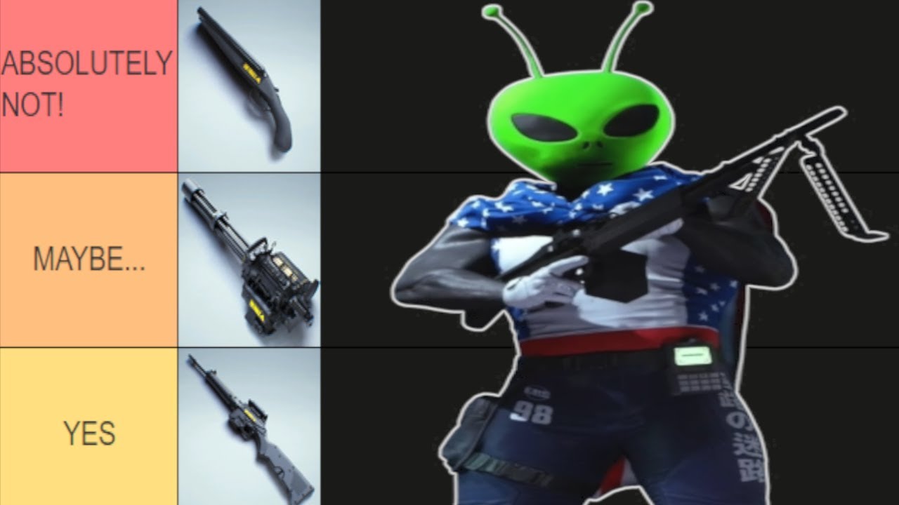 Какое оружие из финала можно владеть в Америке? (Список уровней)