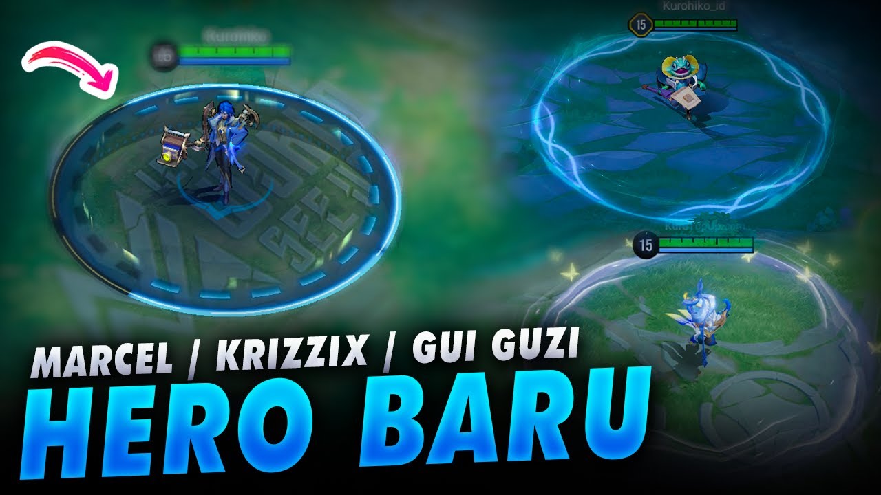 Hero Baru Marcel ini Terinspirasi dari Gui Guzi & Krizzix - Hero Support Baru ML Marcel