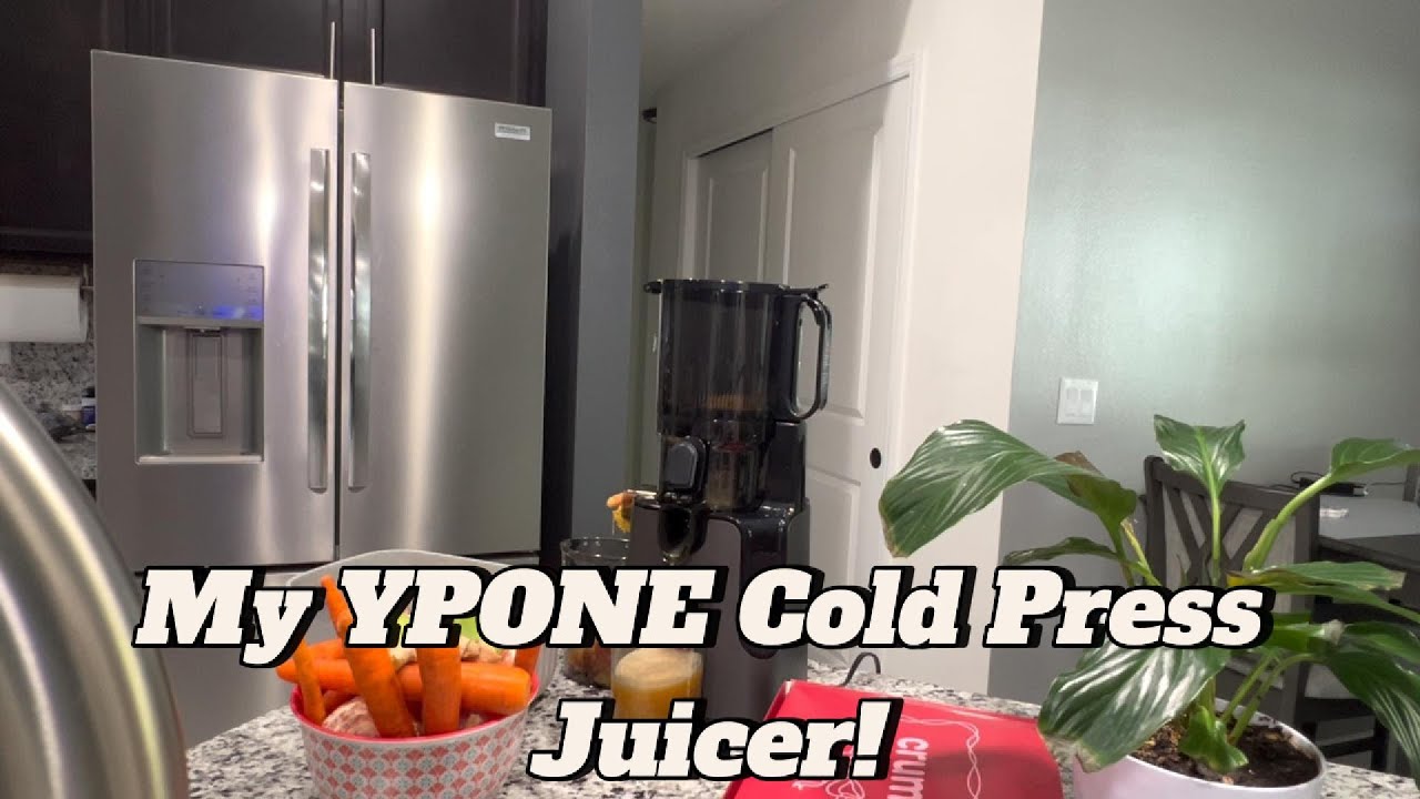 Making Juice With My YPONE Cold Press Juicer!