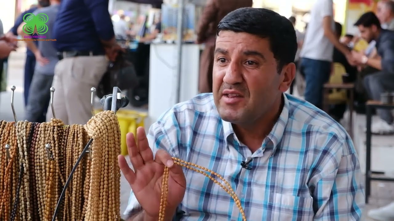 خاوەن پێداویستییەکی هەڵەبجە بەردەوامە لە کارەکانی