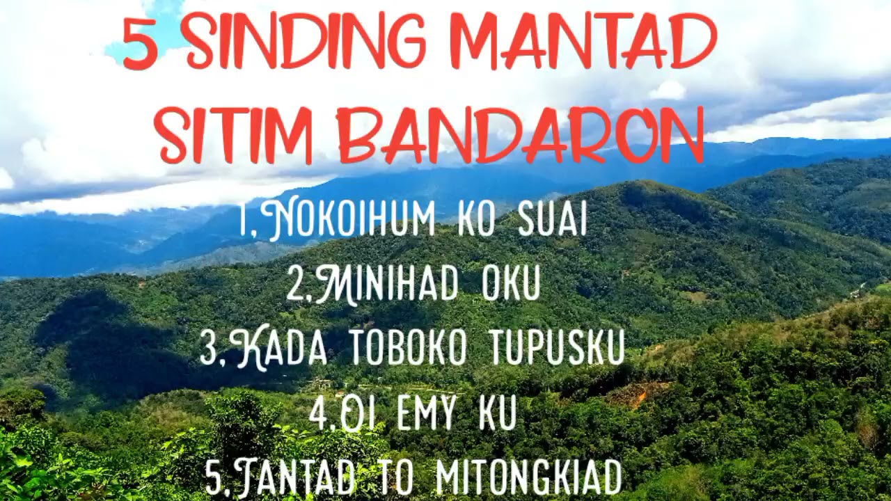 5 Sinding mantad sitim bandaron