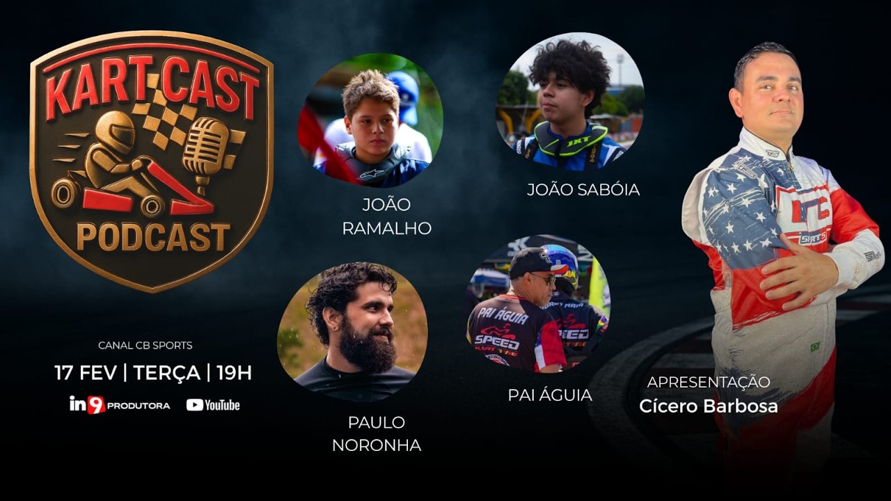 🏁 Kart Cast #12 – Águia Kart no Endurance e a Nova Geração com João Sabóia e João Ramalho