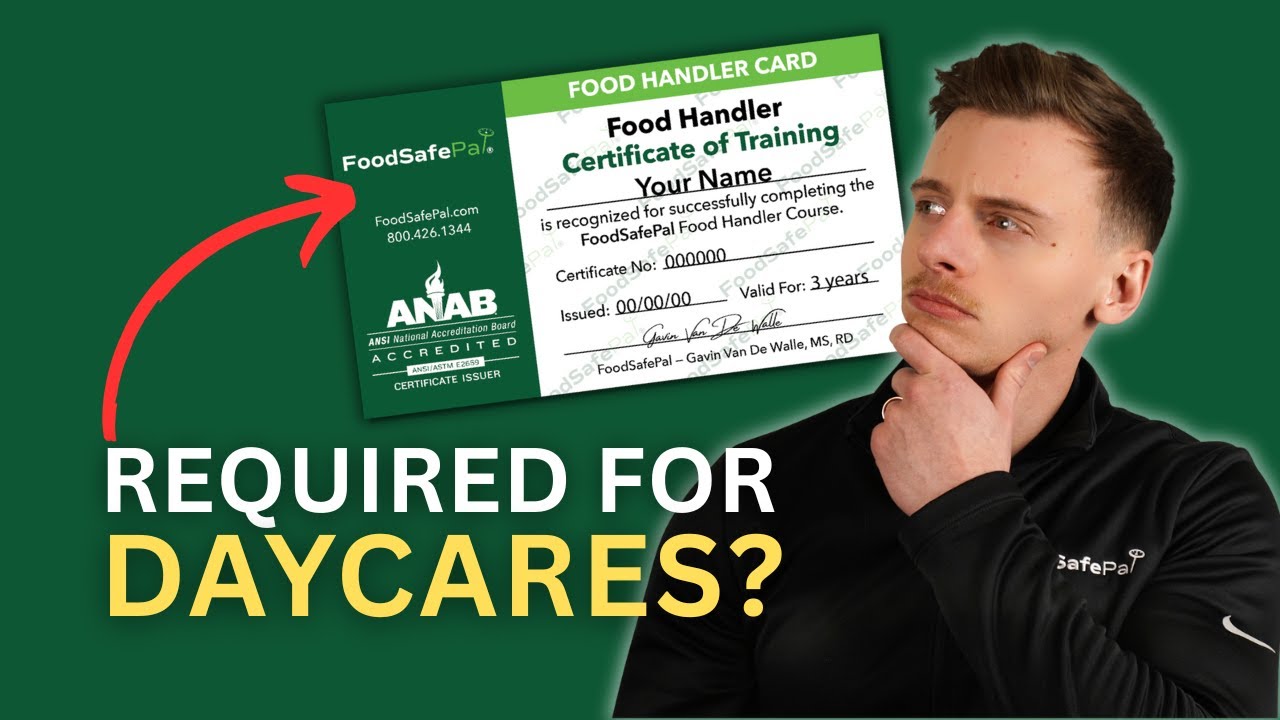 Food Handler Card Requirements for Daycares (Centers & In-Homes)