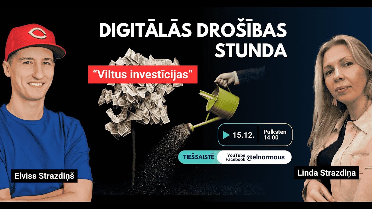 Digitālās drošības stunda | Viltus investīcijas