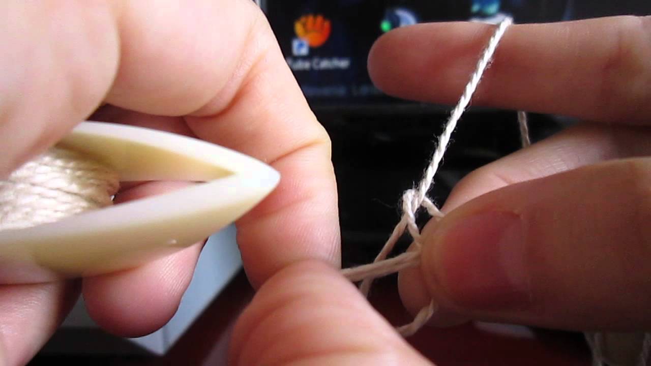 APRENDENDO FRIVOLITÉ Arco (Chain, corrente)