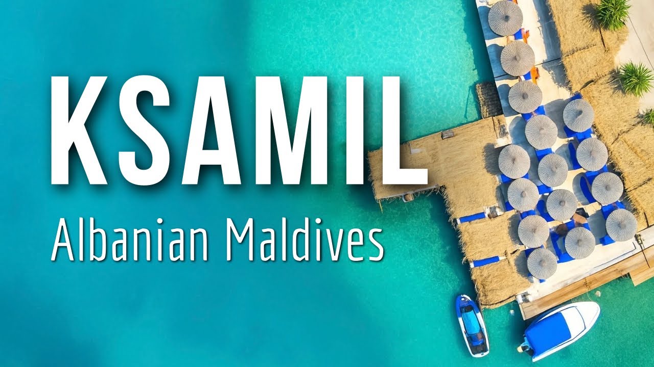 KSAMIL, Albania 2025 Drone 4K | BEST BEACHES & HOTELS IN Albanian Maldives FROM ABOVE