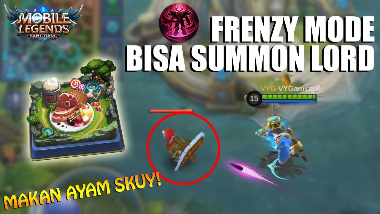 MODE FRENZY - SERU DAN GOKIL BISA SUMMON LORD DAN BERBURU AYAM !?!