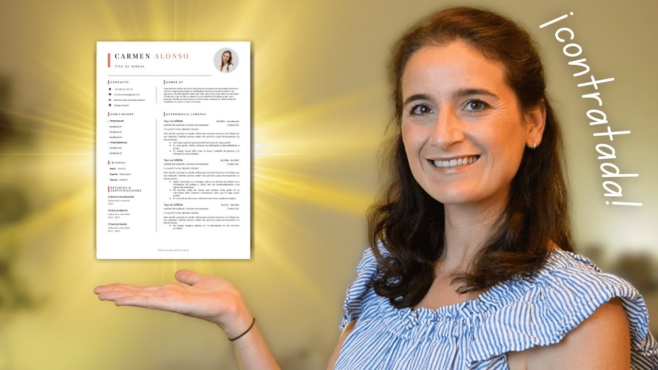 Cómo Mejorar tu CURRÍCULUM de NIÑERA - Consejos Útiles para que Destaque
