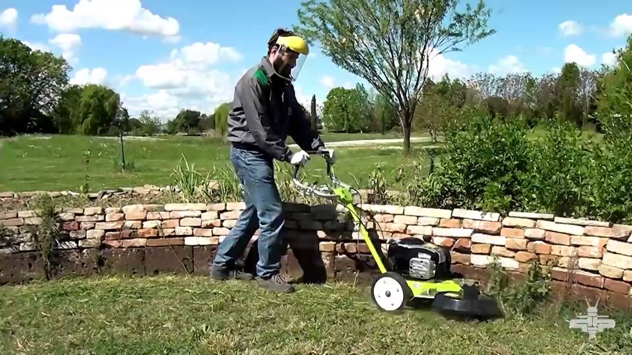 TRIMMER GRILLO -DECESPUGLIATORE SU RUOTE -CAVALLI&CAVALLI SARDEGNA