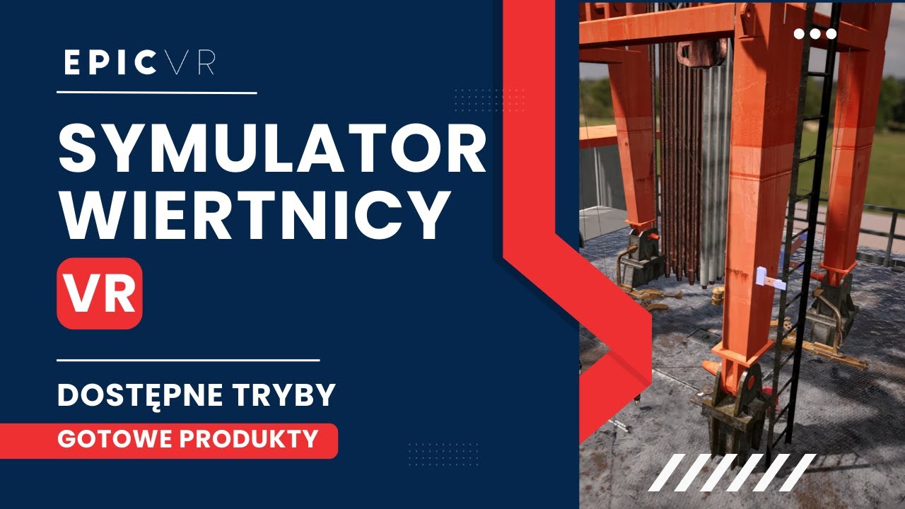 Symulator Wiertnicy VR – Zaawansowane Szkolenie Operatorów! #vrtraining #virtualreality