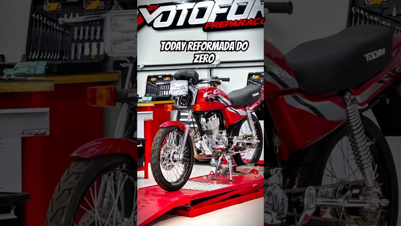 Cometa a&iacute; 👇🏾 #moto #projeto #motorcycle #motor #reforma #projeto #cromo #pintura #today #cg