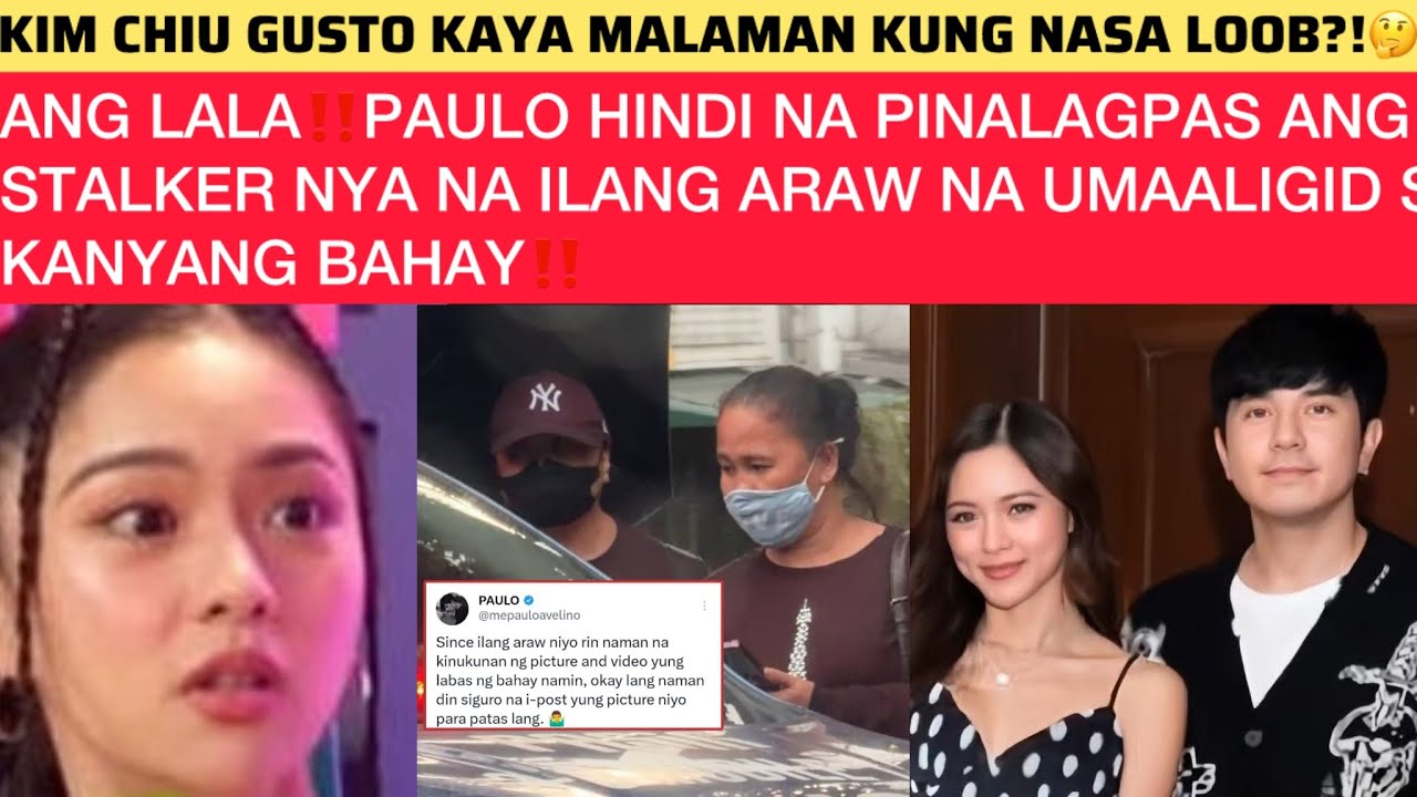 ANG LALA‼️PAULO HINDI NA PINALAGPAS ANG 2 STALKER NYA NA ILANG ARAW NA UMAALIGID SA KANYANG BAHAY‼️