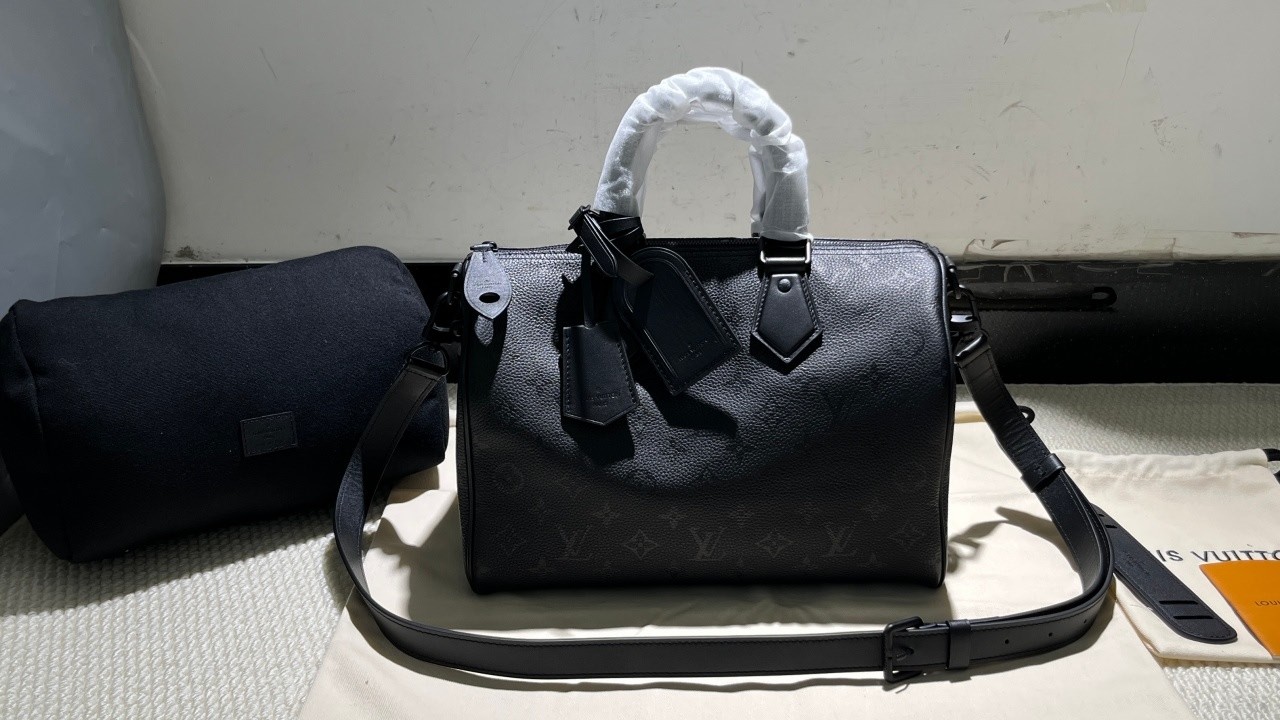 Louis Vuitton Speedy P9 Bandouliere 30 Ultra Black M13904 Review From Supkicks