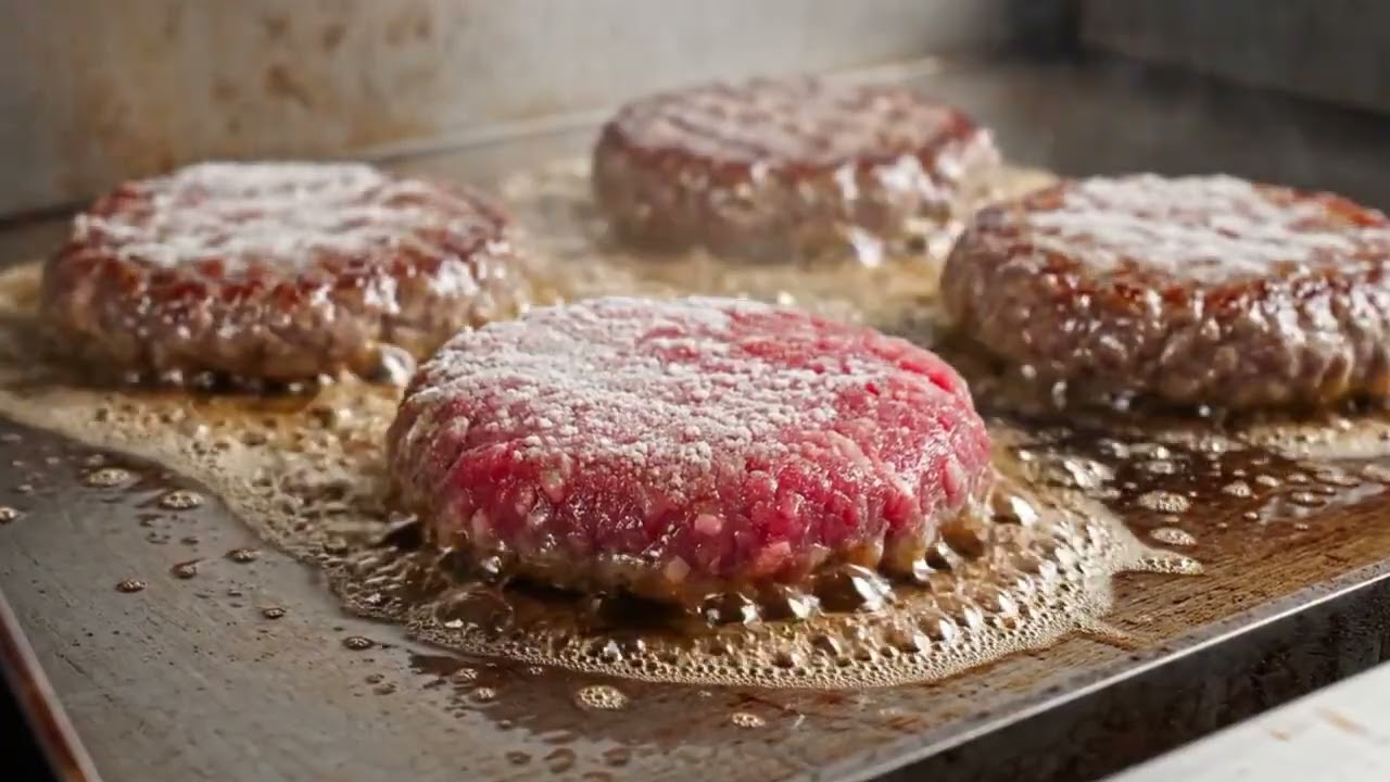 Inside a burger factory /how macdonald  hamburger is made