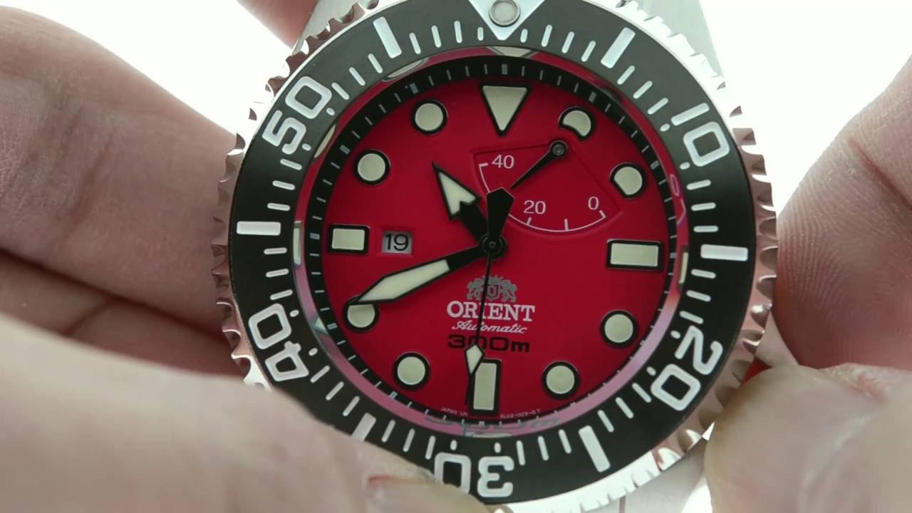 Orient Watch 2013 Pro Saturation Diver EL02003W