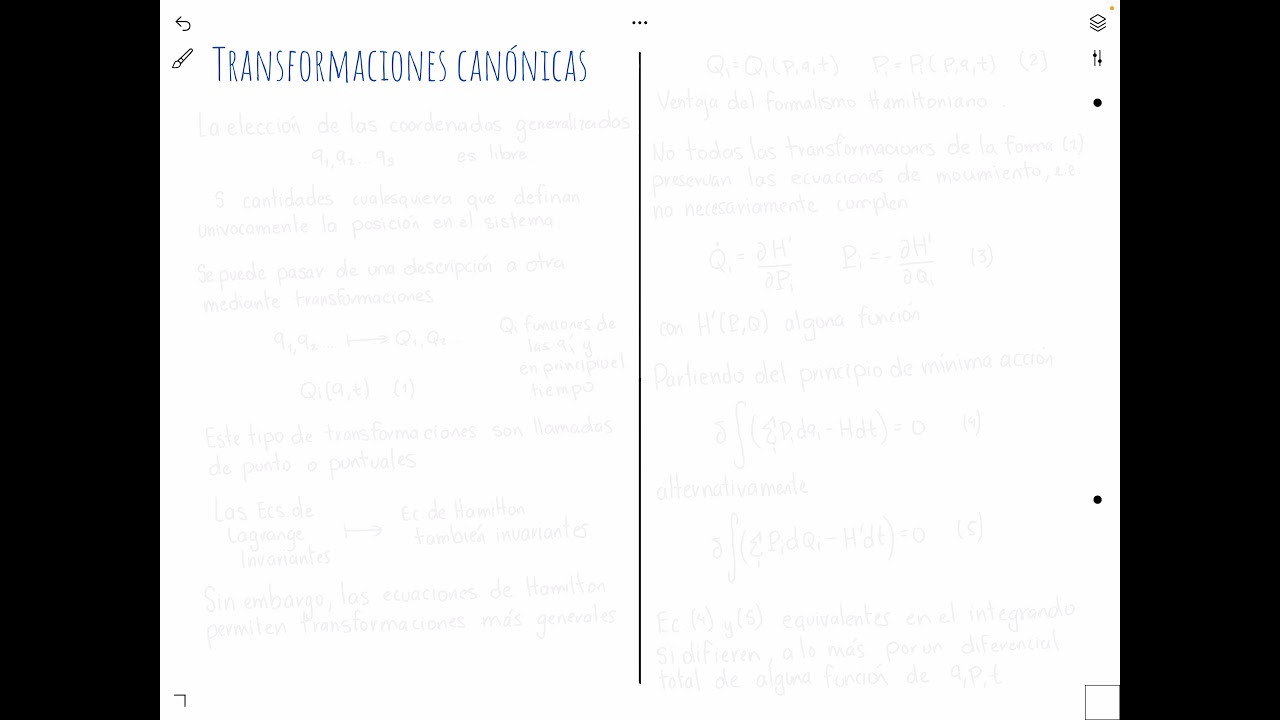 Mec085 Transformaciones Canónicas