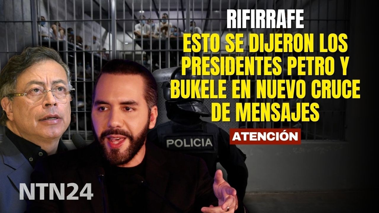 Rifirrafe entre Petro y Bukele: esto se dijeron los dos presidentes
