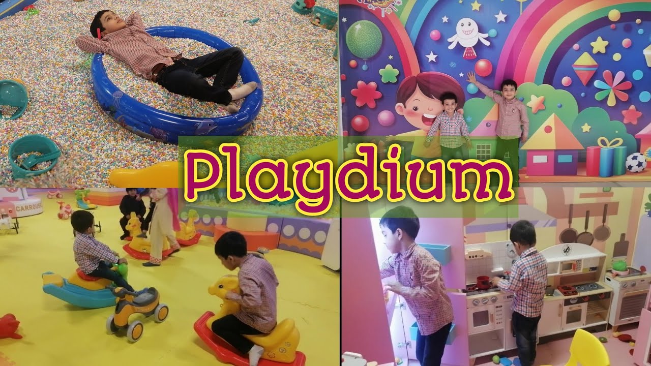 Playdium Lahore | Largest soft play area | Avenue Mall | Two Bunnies