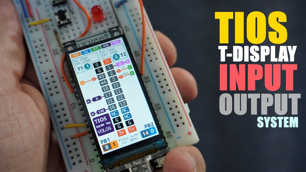 TIOS - IO system (control GPIO without writing code)