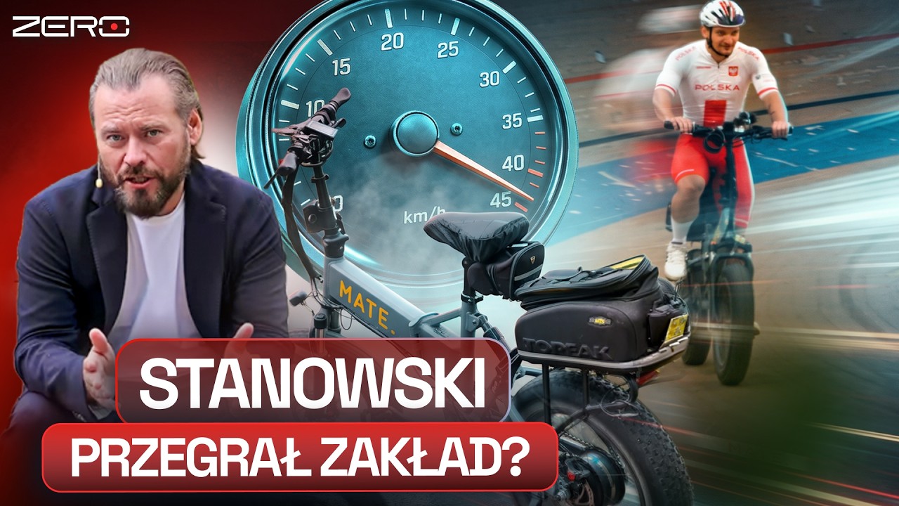 STANOWSKI, TEST ROWERU I ZAKŁAD WART 45 TYS. ZŁ