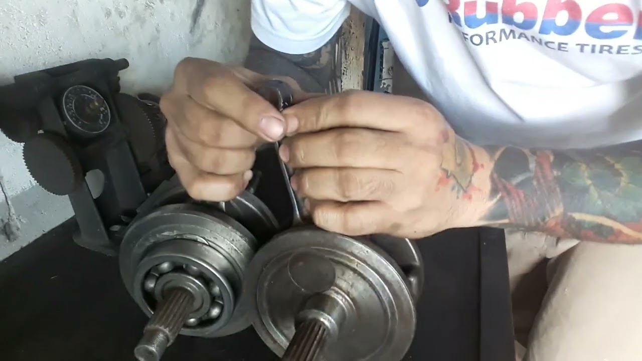 TMX155 CRANKSHAFT PUWEDI BANG I APPLY SA SR125.ANO ANG MGA DAPAT PALITAN. AT ANO PINAGKAIBA NILA