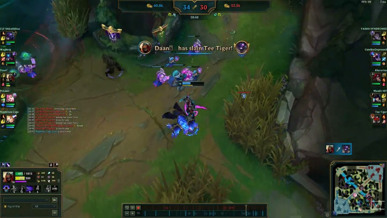 Insane Zed outplay