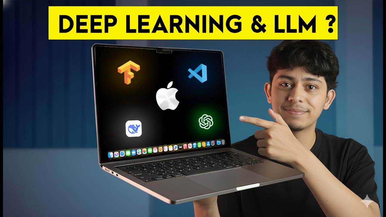 Сможет ли MacBook справиться с глубоким обучением, программами LLM, стабильной диффузией и агента...