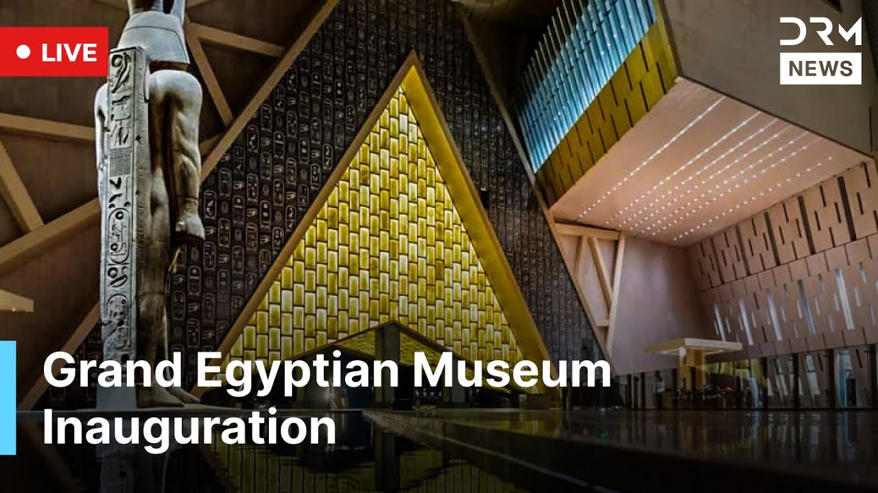 LIVE: Egypt's PM Madbouly Speaks at Grand Egyptian Museum Inauguration in Giza | AC1G