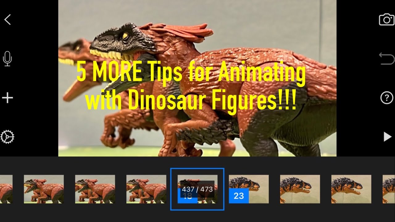 5 дополнительных советов по анимации с динозаврами!! #jurassic #jurassicworld #stopmotiontutorial...